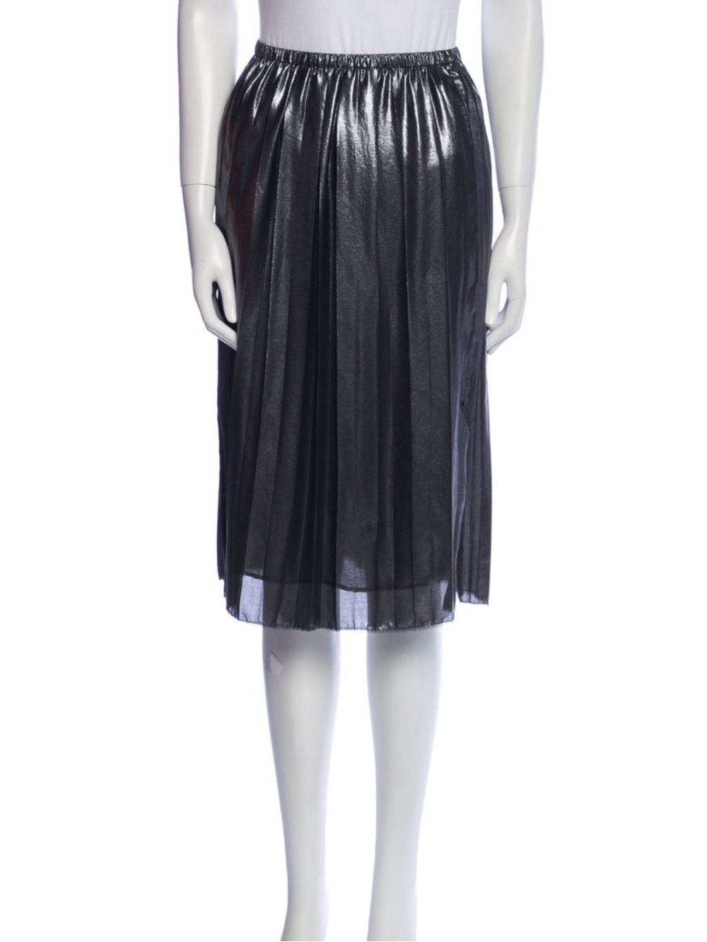 Isabel Marant Silver Midi Skirt - size small